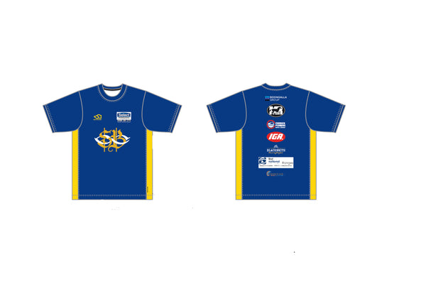 SOUTH BELGRAVE CC MEN'S TRAINING SHIRT SHORT SLEEVE DI-10611