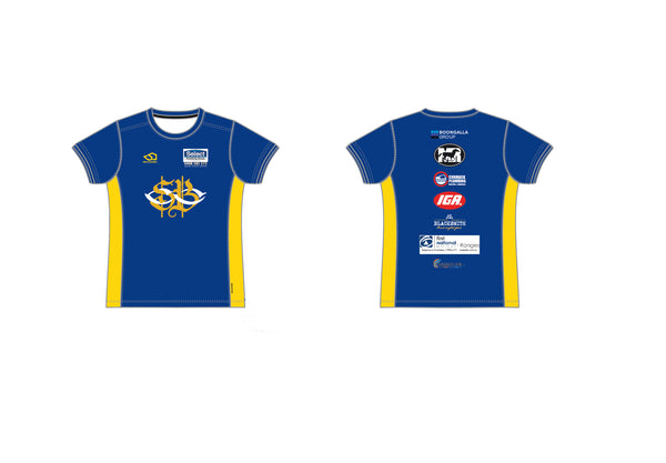 SOUTH BELGRAVE CC WOMENS TRAINING SHIRT SHORT SLEVEE DI-11290