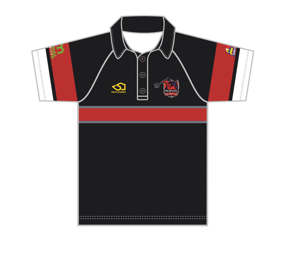 MERNDA CC MEN'S WHITE BALL PLAYING SHIRT SHORT SLEEVE DI-12481