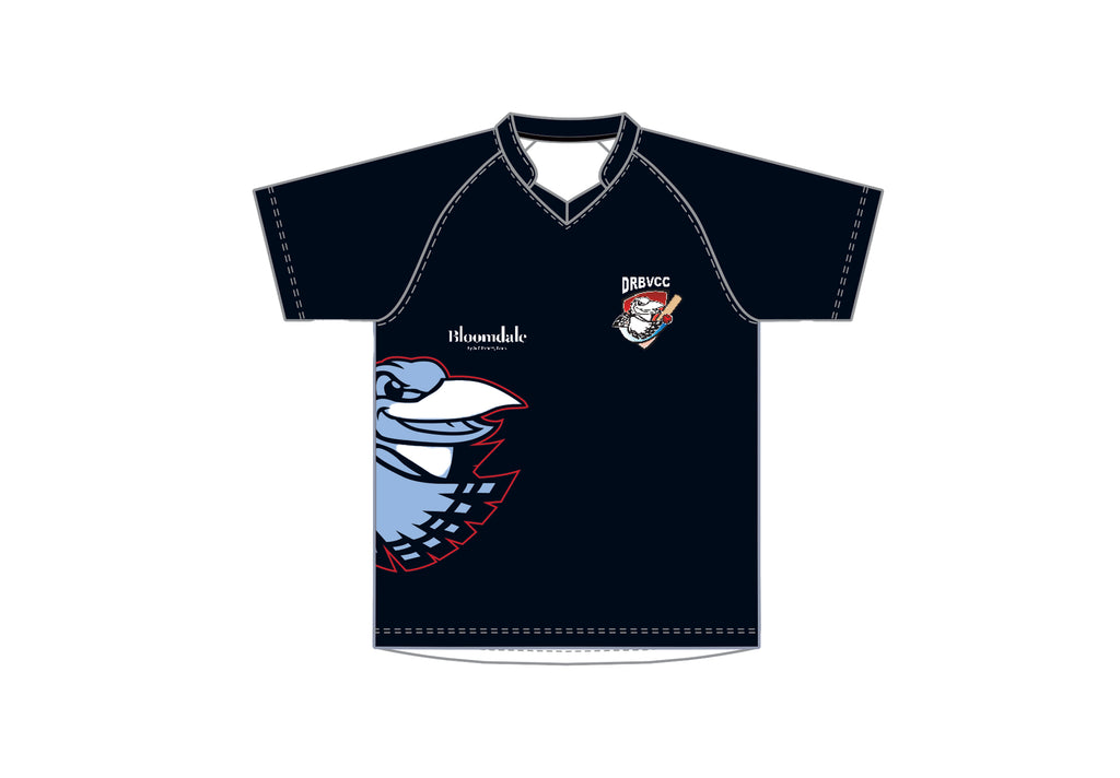 DRBVCC JUNIOR WHITE BALL PLAYING SHIRT SHORT SLEEVE DI-12565