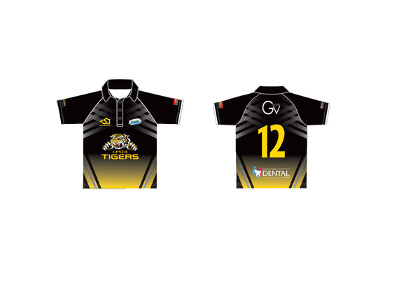 CPSTBCC JUNIOR WHITE BALL PLAYING SHIRT SHORT SLEEVE DI-12783