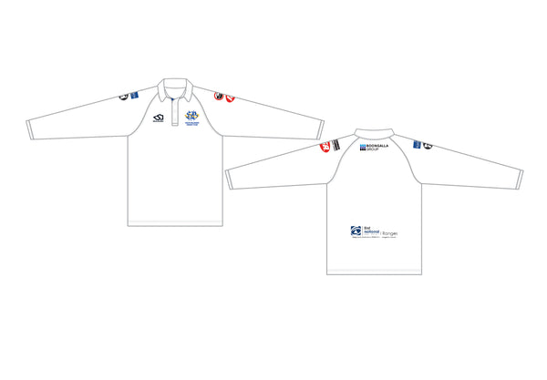 SOUTH BELGRAVE CC MEN'S RED BALL PLAYING SHIRT LONG SLEEVE DI-12804