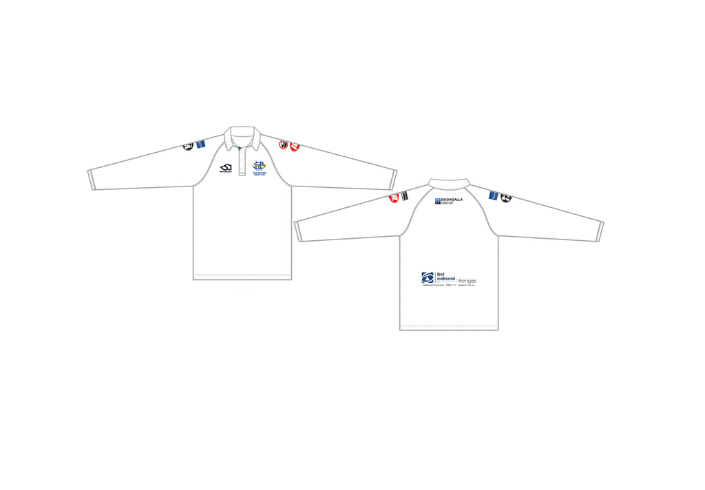 SOUTH BELGRAVE CC RED BALL PLAYING SHIRT LONG SLEEVE JUNIOR DI-12807