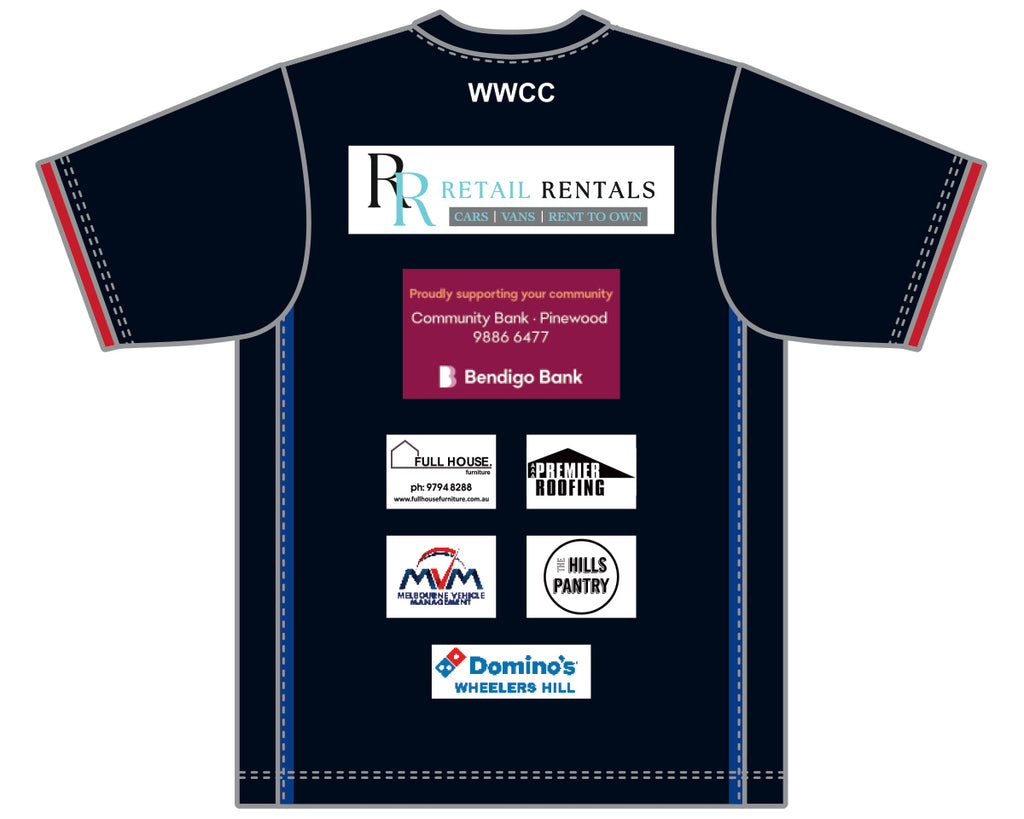 MULGRAVE CC MEN'S SHORT SLEEVE TRAINING SHIRT DI-13151