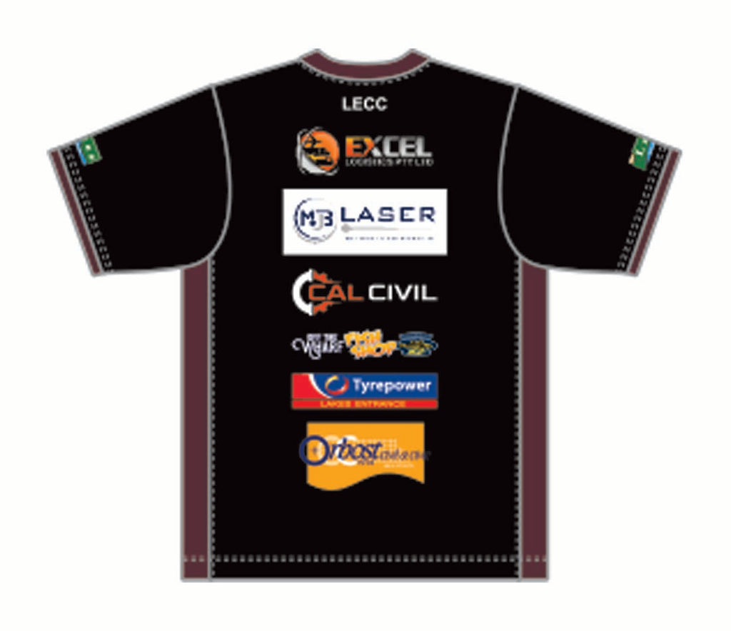 LAKES ENTRANCE CC MEN'S TRAINING SHIRT SHORT SLEEVE DI-13257