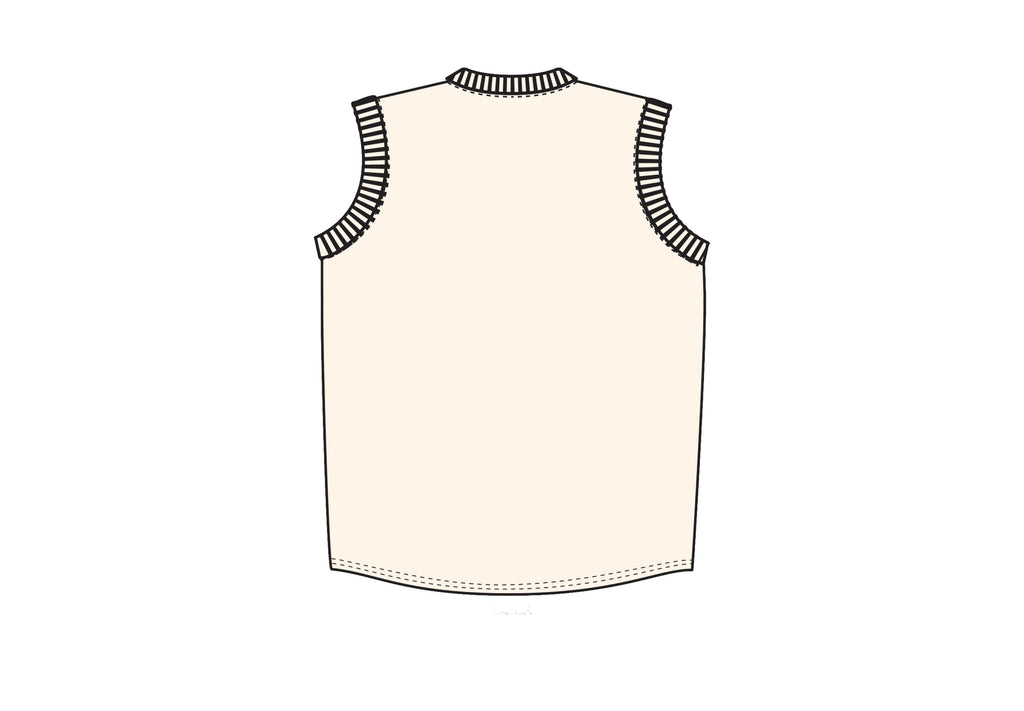 BONEO CC MEN'S RED BALL SLEEVELESS PLAYING VEST DI-13336 - CONTACT CLUB TO PURCHASE