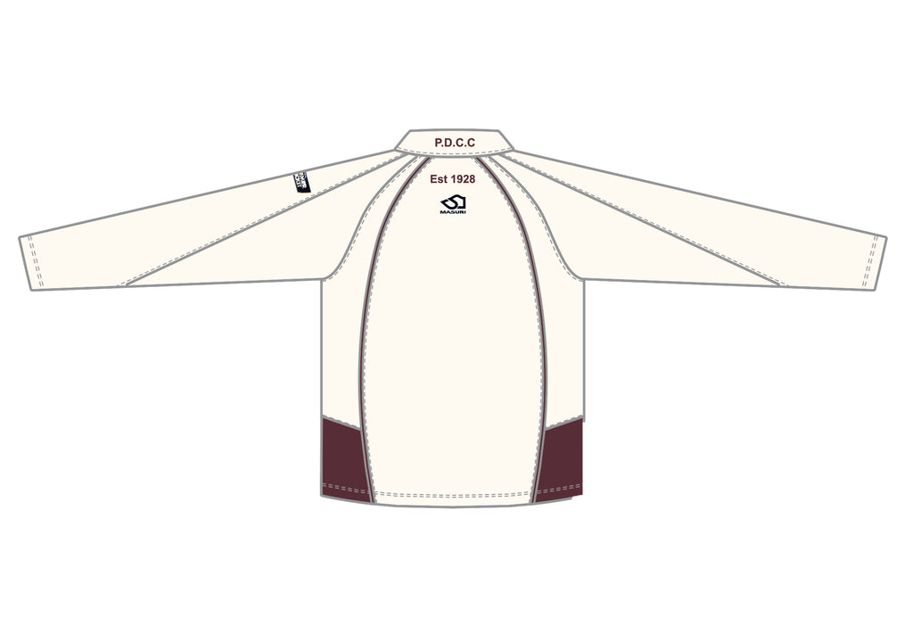 PROSPECT DISTRICT CC MEN'S RED BALL PLAYING SHIRT LONG SLEEVE DI-13454