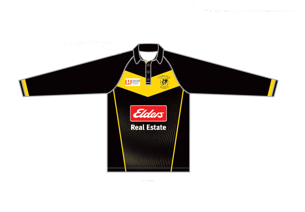 KINGBOROUGH DISTRICT CC UNISEX L/S WHITE BALL PLAYING SHIRT DI-13517