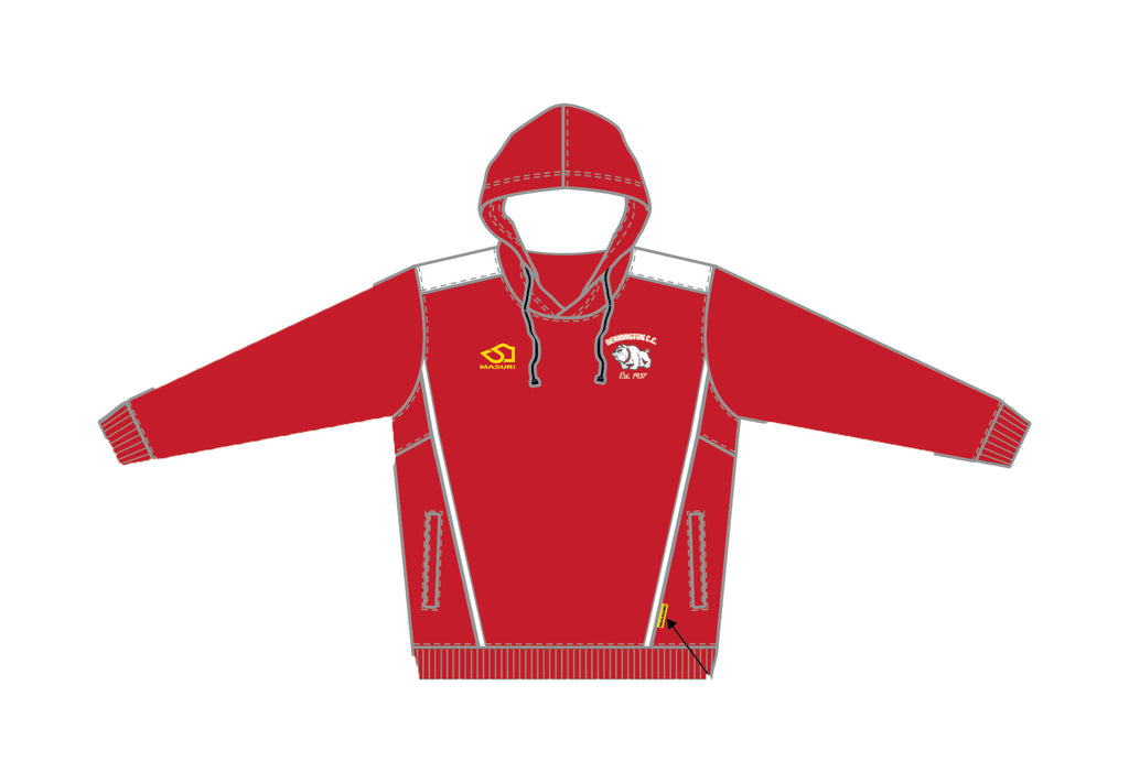 DENNINGTON CC JUNIOR TECH FLEECE HOOD DI-14061