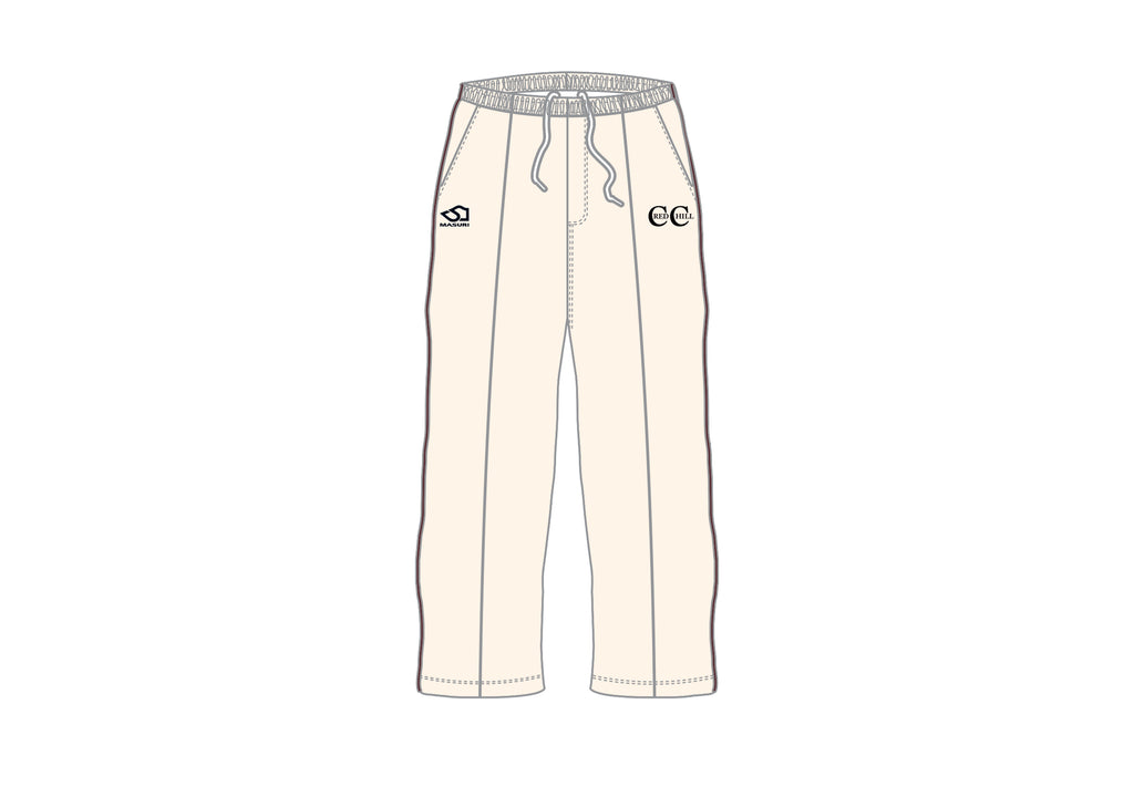RED HILL CC MEN'S RED BALL PLAYING TROUSERS DI-13628