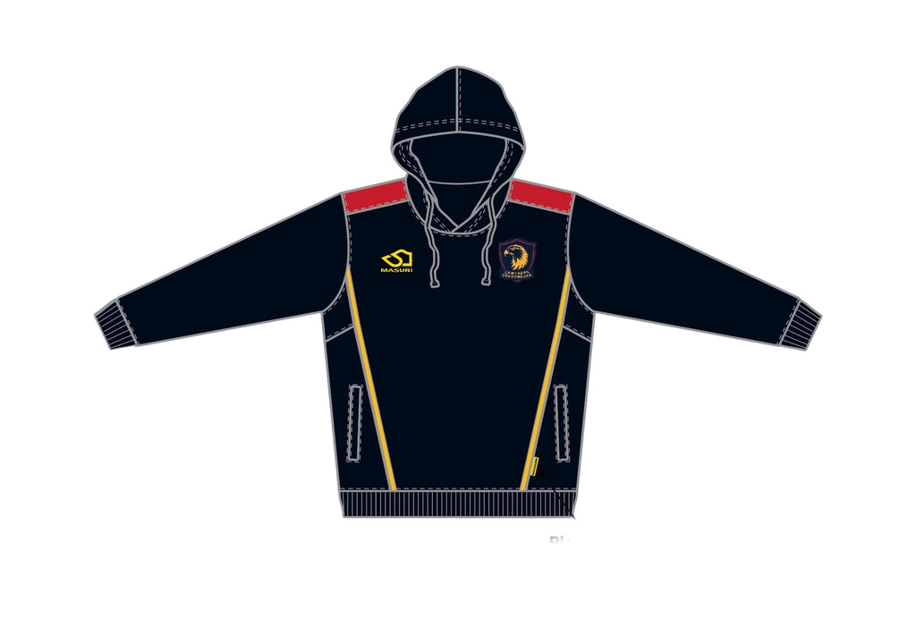 HAWTHORN BOROONDARA CC JUNIOR TECH FLEECE HOOD DI-13651