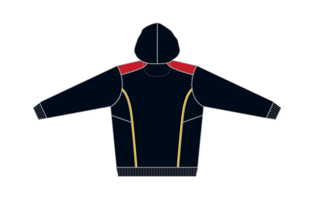 HAWTHORN BOROONDARA CC JUNIOR TECH FLEECE HOOD DI-13651