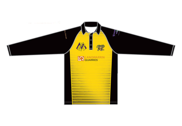 FRANKSTON YCW CC MEN'S COLOURED PLAYING SHIRT LONG SLEEVE DI-14860