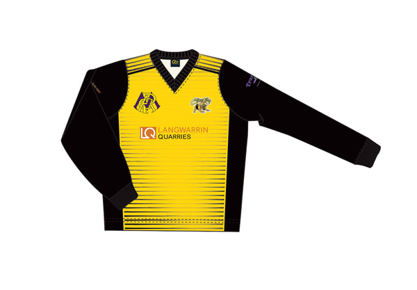 FRANKSTON YCW CC UNISEX COLOURED L/S PLAYING JUMPER DI-15620 (ITEM NOT FOR SALE BUY THROUGH THE CLUB DIRECTLY)