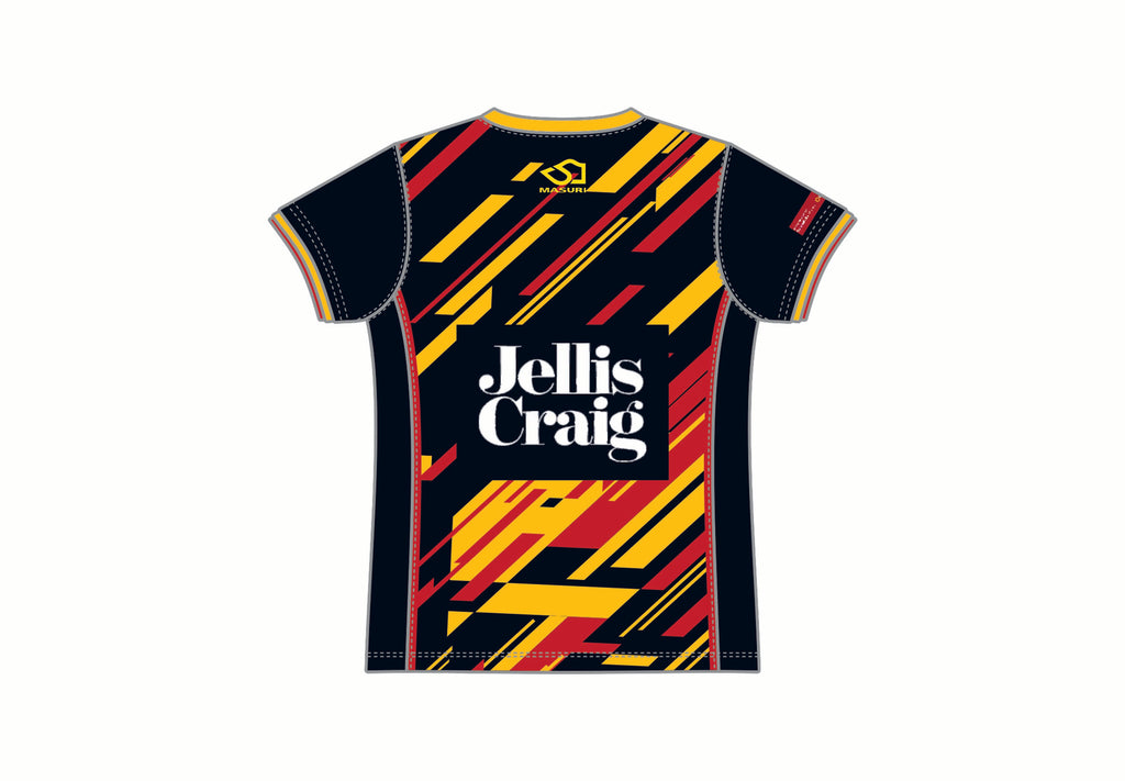 HAWTHORN BOROONDARA CC WOMEN'S TRAINING SHIRT SHORT SLEEVE DI-13755