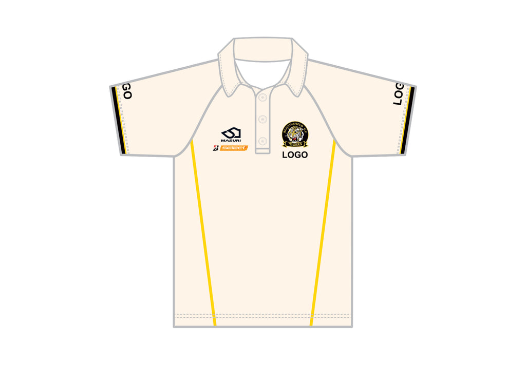 BEACONSFIELD CC MEN'S RED BALL PLAYING SHIRT SHORT SLEEVE DI-13761