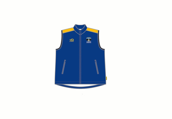 EASTERN HILL CC UNISEX FULL ZIP TECH FLEECE VEST DI-13873