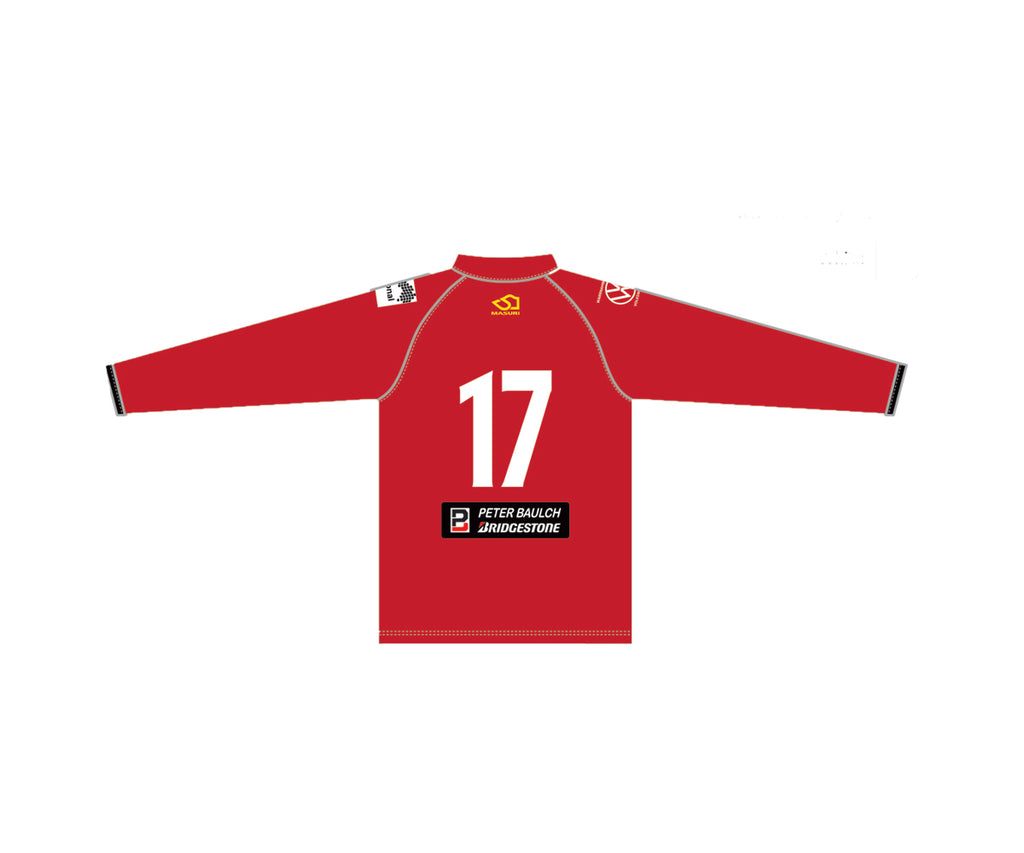 DENNINGTON CC UNISEX WHITE BALL PLAYING SHIRT LONG SLEEVE DI-13983