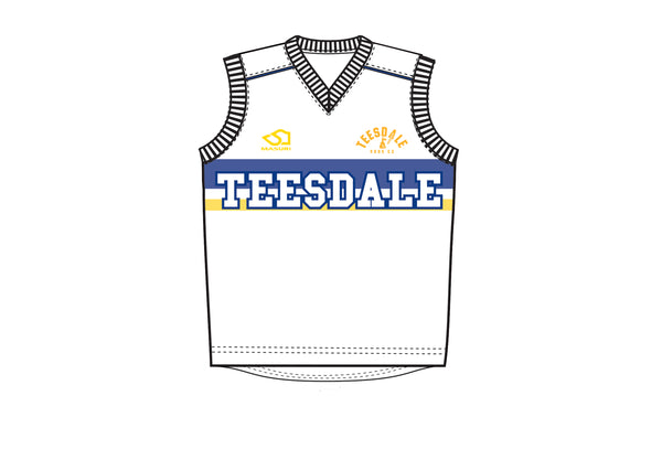 TEESDALE CC MEN'S RED BALL PLAYING VEST DI-14085