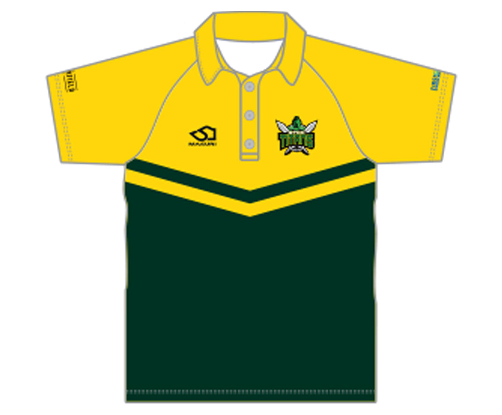 GARFIELD-TYNONG CC MEN'S WHITE BALL PLAYING SHIRT SHORT SLEEVE DI-14088