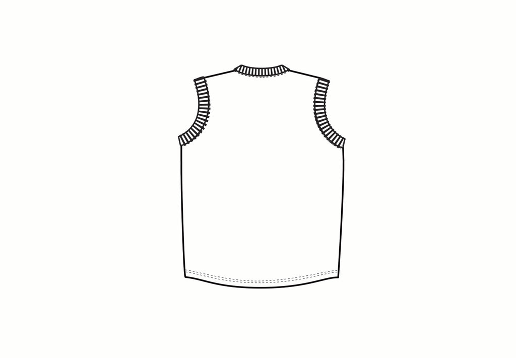 EASTERN HILL CC MEN'S RED BALL PLAYING VEST DI-14133