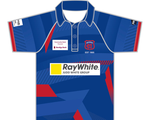 MULGRAVE CC SENIOR WHITE BALL PLAYING SHIRT S/S DI-14610