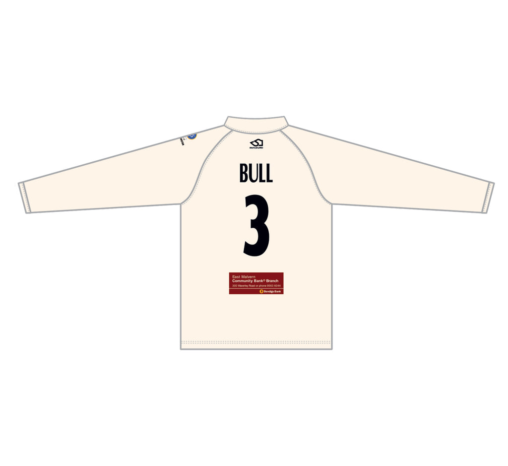 PRAHRAN CC MEN'S CREAM PLAYING SHIRT LONG SLEEVE DI-14655