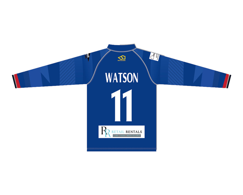 MULGRAVE CC SENIOR WHITE BALL PLAYING SHIRT L/S DI-14709