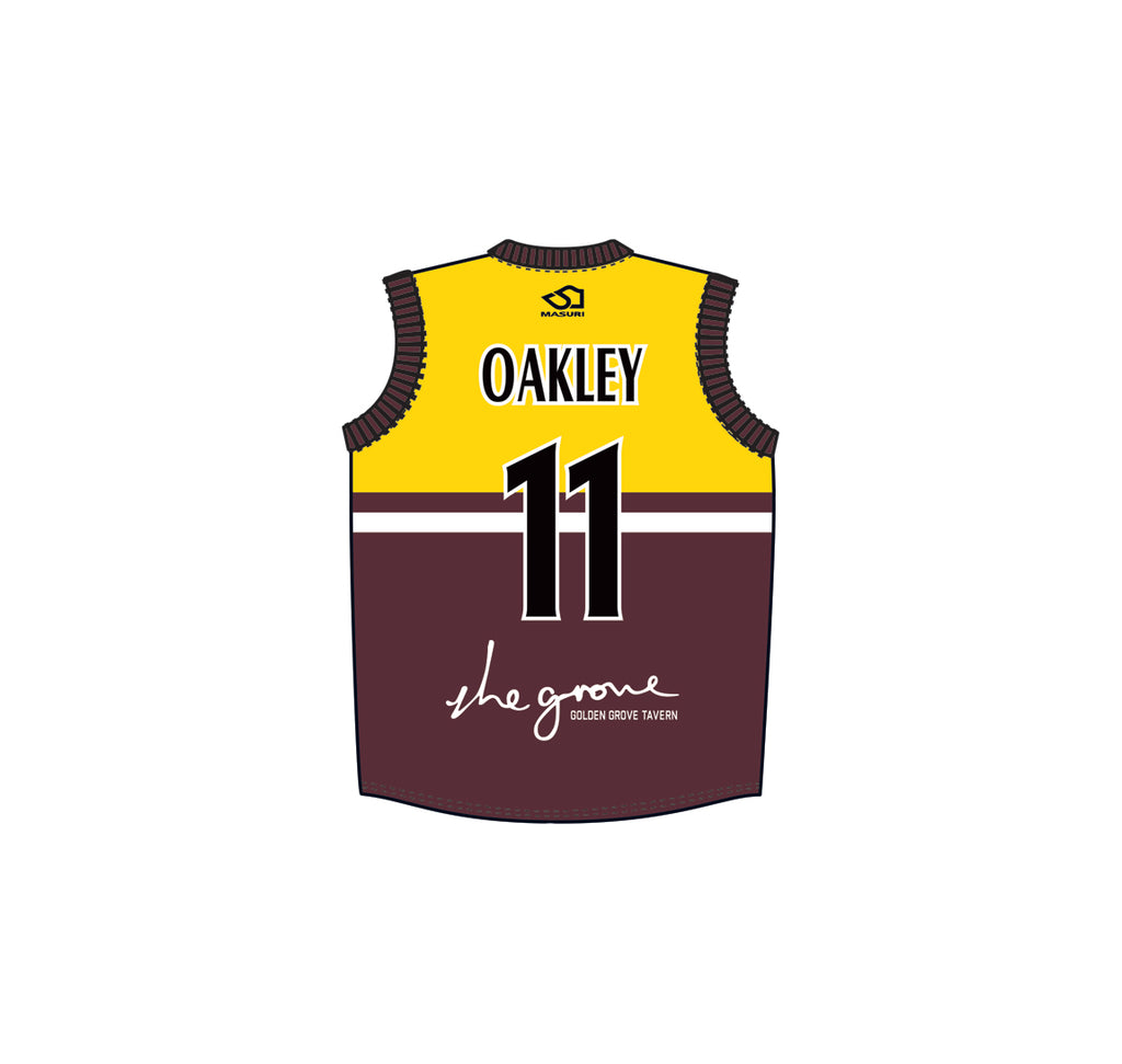 Tea Tree Gully District CC MEN'S WHITE BALL PLAYING VEST DI-14723