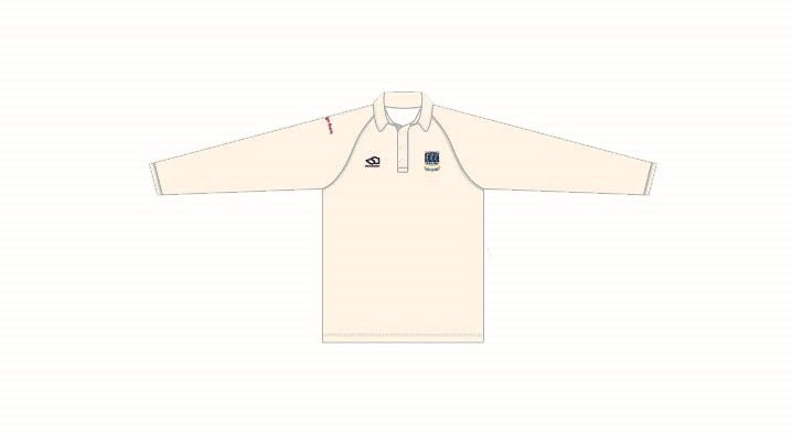 CANTERBURY CC MENS RED BALL PLAYING SHIRT LONG SLEEVE DI-12986