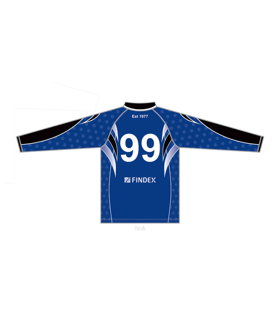 WESTERN PARK CC MEN'S WHITE BALL PLAYING SHIRT LONG SLEEVE DI-14749