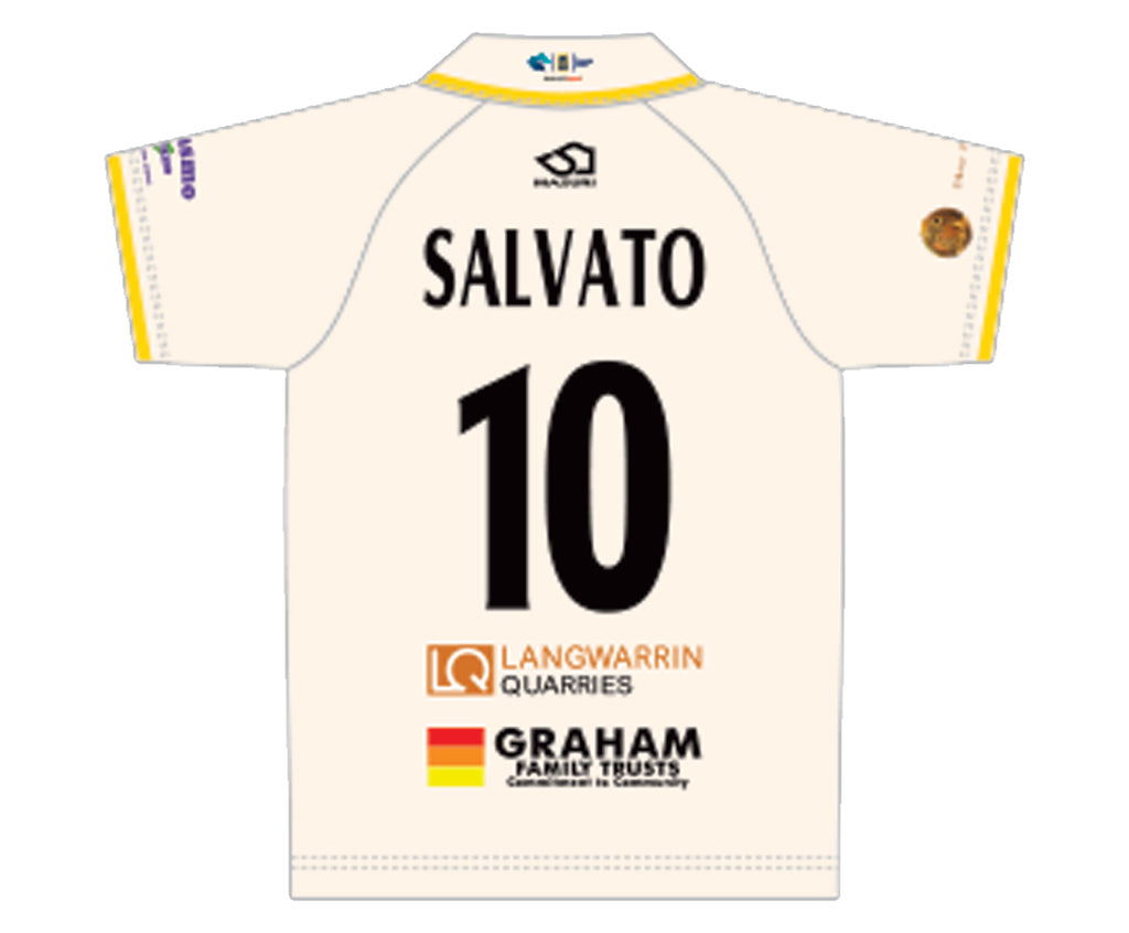 FRANKSTON YCW CC MEN'S RED BALL PLAYING SHIRT SHORT SLEEVE DI-14858