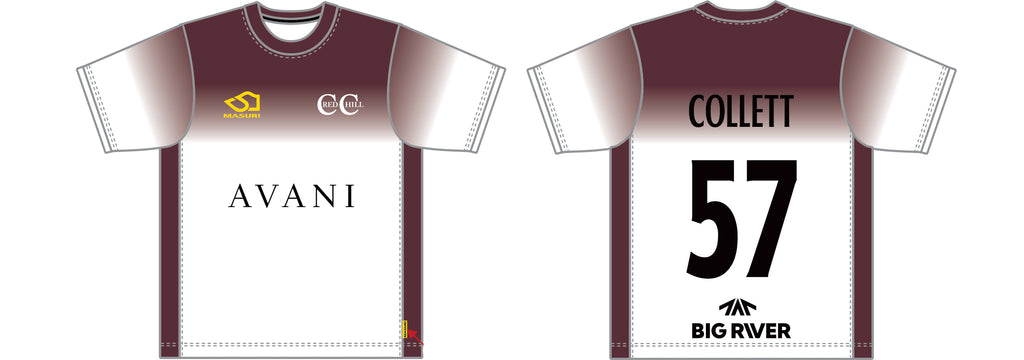 RED HILL CC JUNIOR TRAINING SHIRT SHORT SLEEVE DI-14992