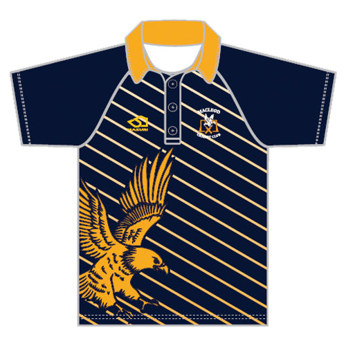 MACLEOD CC JUNIOR WHITE BALL PLAYING SHIRT S/S (SENIOR SIZES) DI-15987