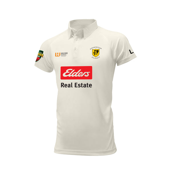 KINGBOROUGH DISTRICT CC MEN'S S/S RED BALL PLAYING SHIRT DI-14724