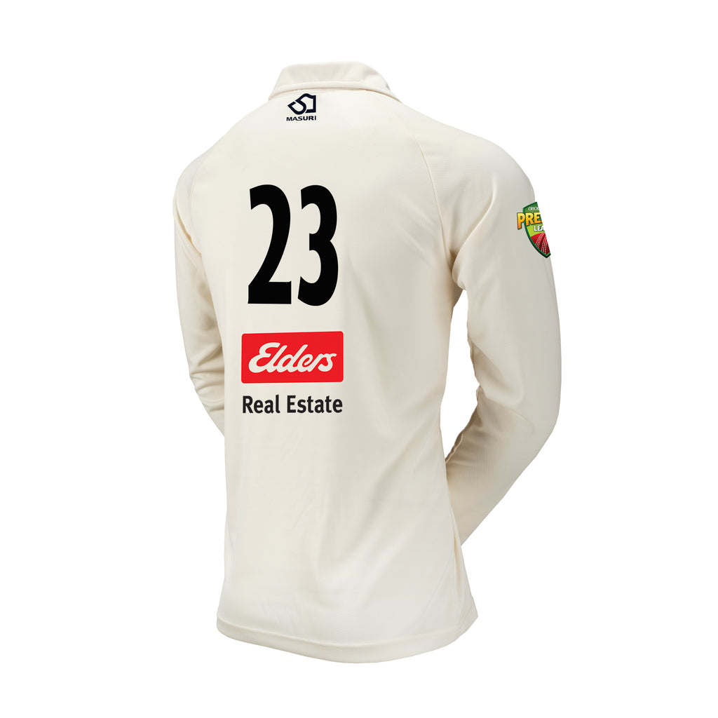 KINGBOROUGH DISTRICT CC MEN'S L/S RED BALL PLAYING SHIRT DI-14725