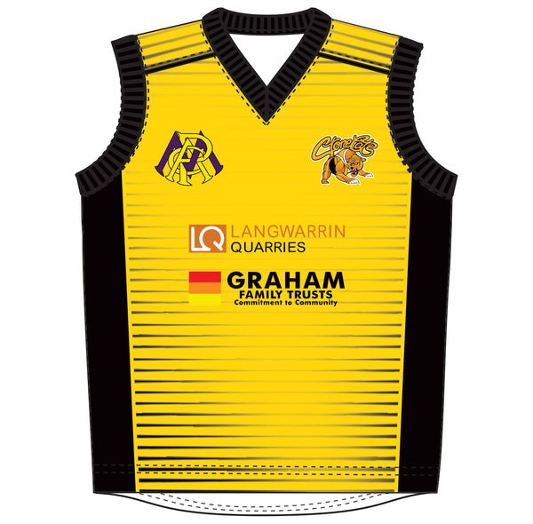 FRANKSTON YCW CC UNISEX COLOURED PLAYING VEST DI-14924 (CONTACT CLUB TO PURCHASE)