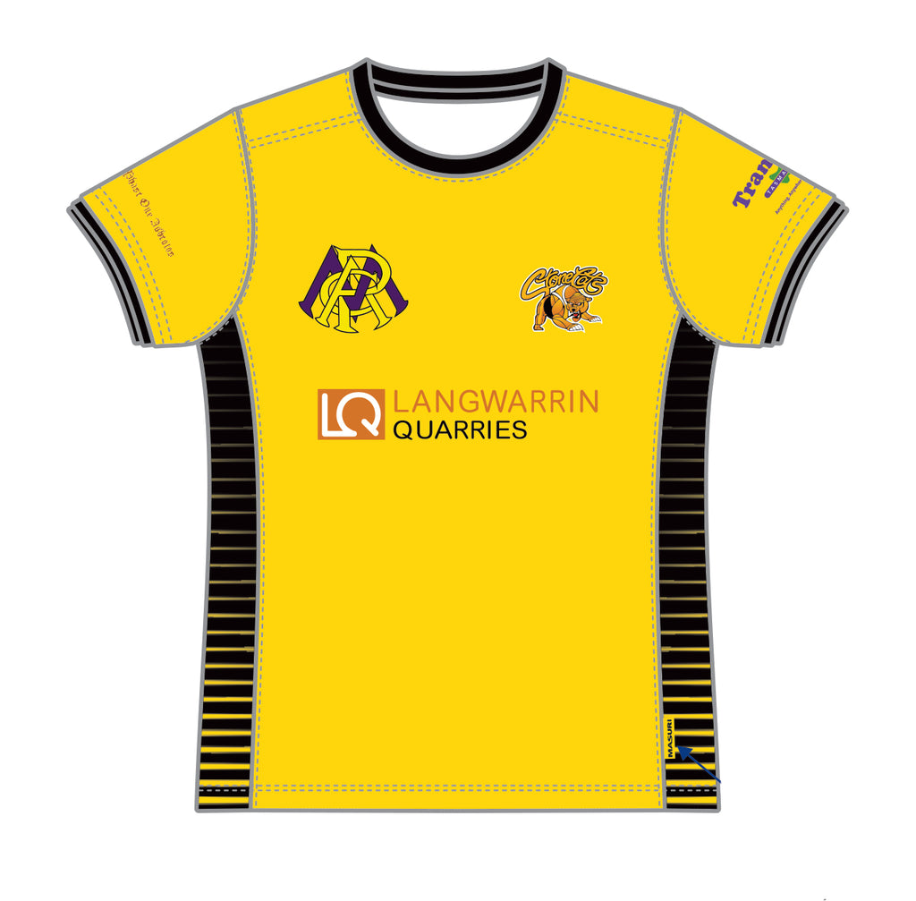 FRANKSTON YCW CC WOMEN'S TRAINING S/S SHIRT DI-14926