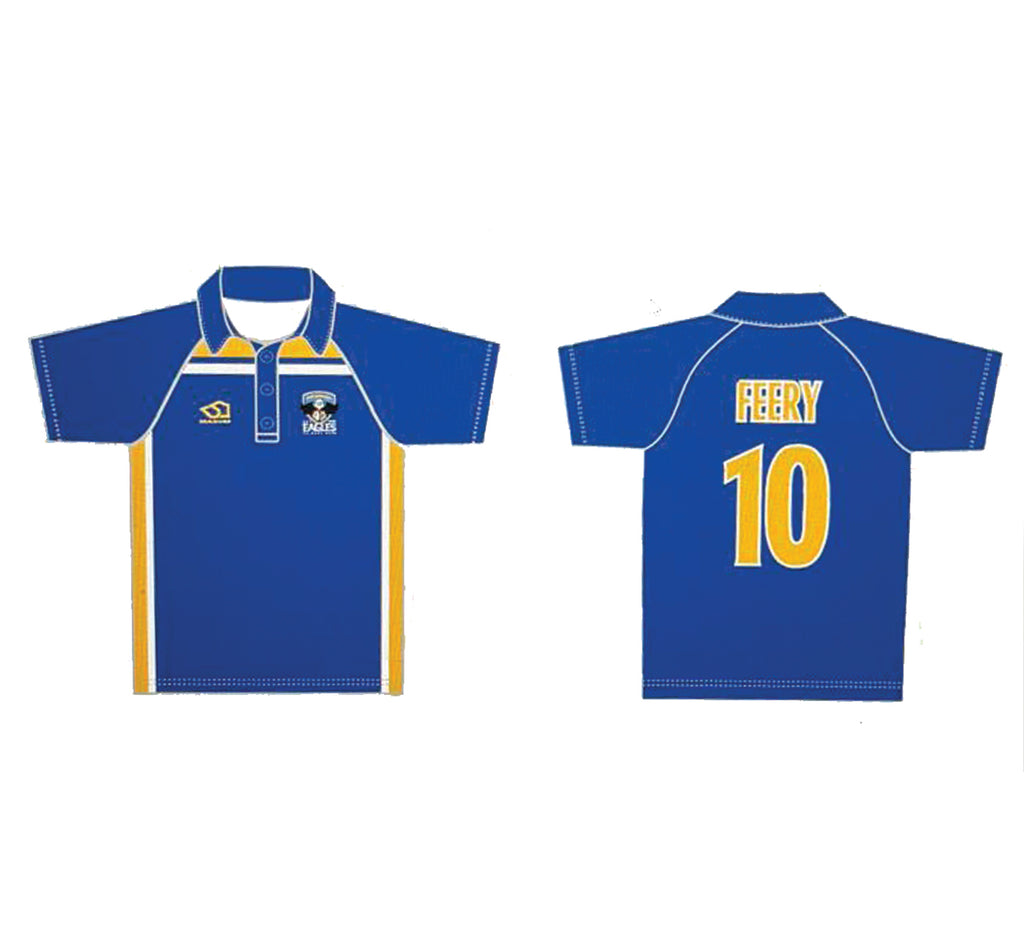 EASTERN HILL CC MEN'S WHITE BALL PLAYING SHIRT SHORT SLEEVE DI-13880