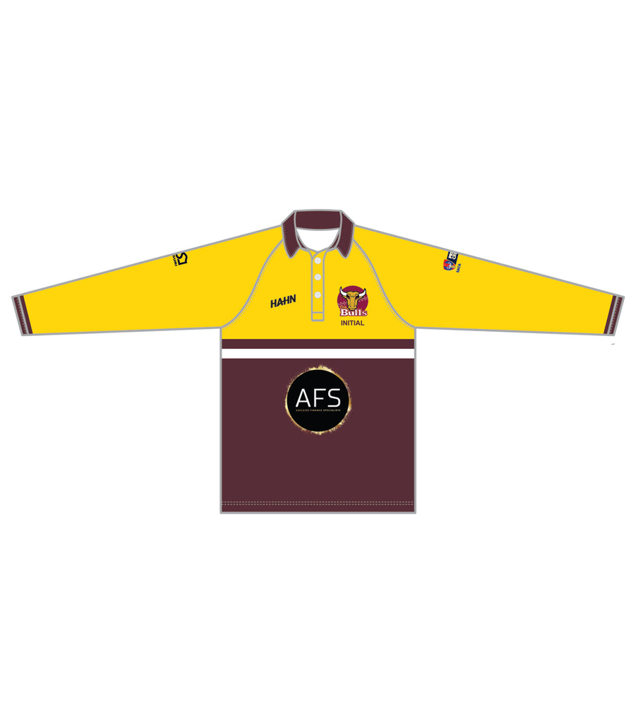 Tea Tree Gully District CC MEN'S WHITE BALL PLAYING SHIRT L/S DI-15636