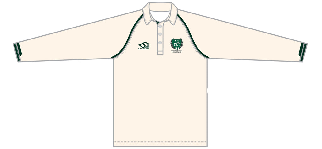 GREENSBOROUGH CC MEN'S RED BALL PLAYING SHIRT LONG SLEEVE DI-15625