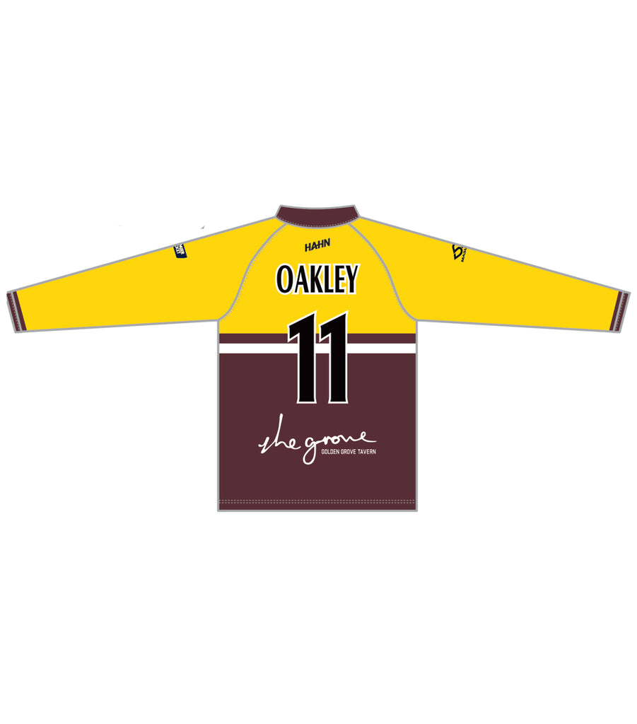 Tea Tree Gully District CC MEN'S WHITE BALL PLAYING SHIRT L/S DI-15636