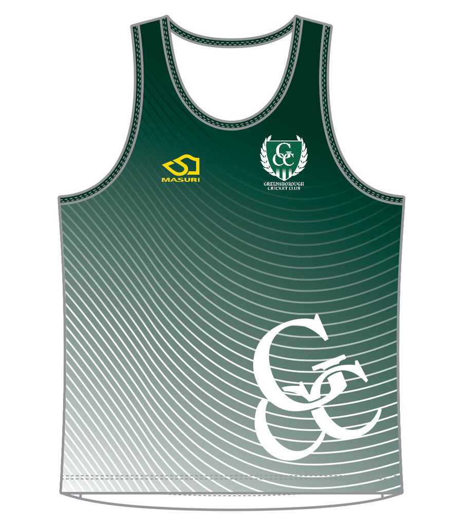 GREENSBOROUGH CC MEN'S TRAINING SINGLET DI-15623