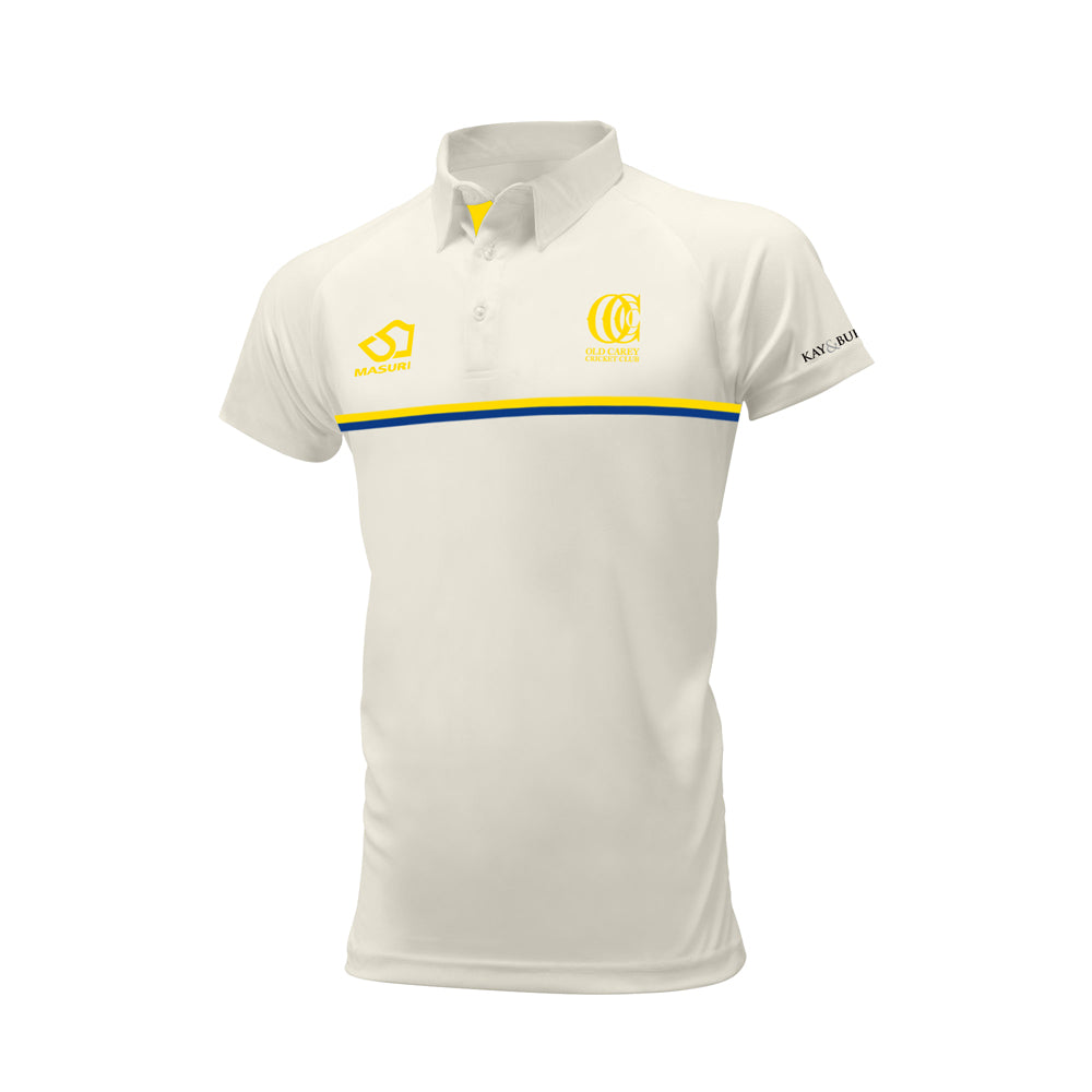 OLD CAREY CC MEN'S RED BALL PLAYING SHIRT SHORT SLEEVE DI-03280