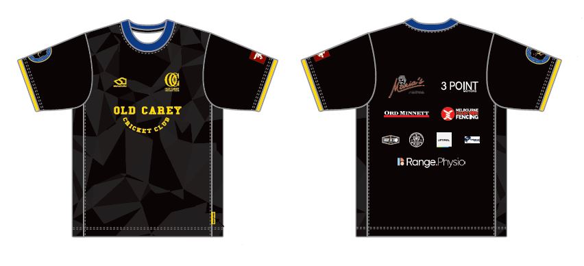 OLD CAREY CC MEN'S TRAINING SHIRT SHORT SLEEVE DI-10127