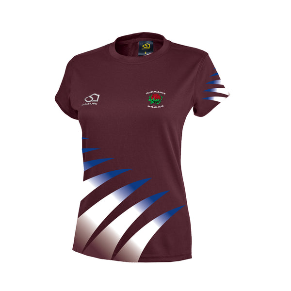 LADIES TRAINING SHIRT SHORT SLEEVE DI-08112