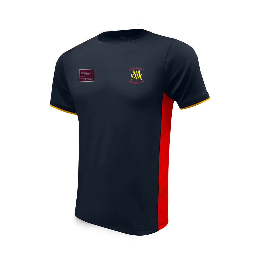 MONT ALBERT CC MEN'S SENIOR S/S TRAINING SHIRT DI-06748