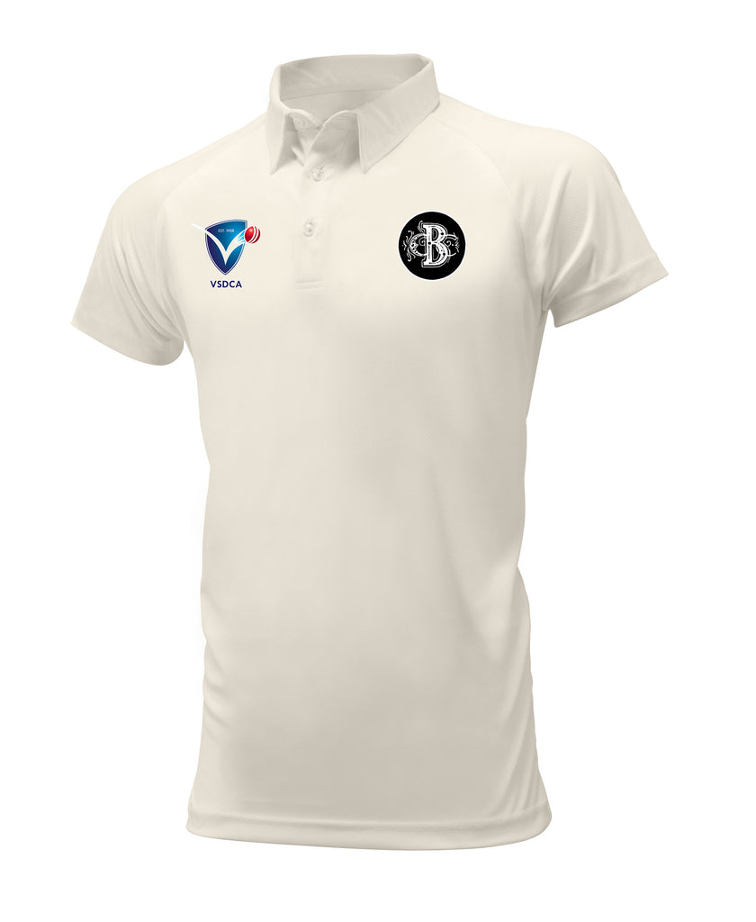 BRUNSWICK CC MEN'S RED BALL PLAYING SHIRT SENIOR DI-03519